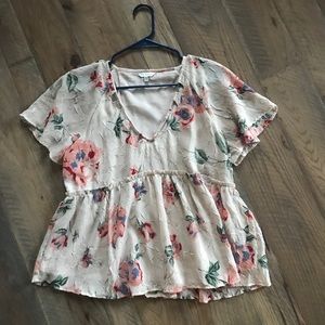 Lucky Brand peplum top